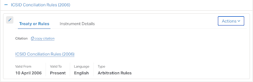 arbitration rule card